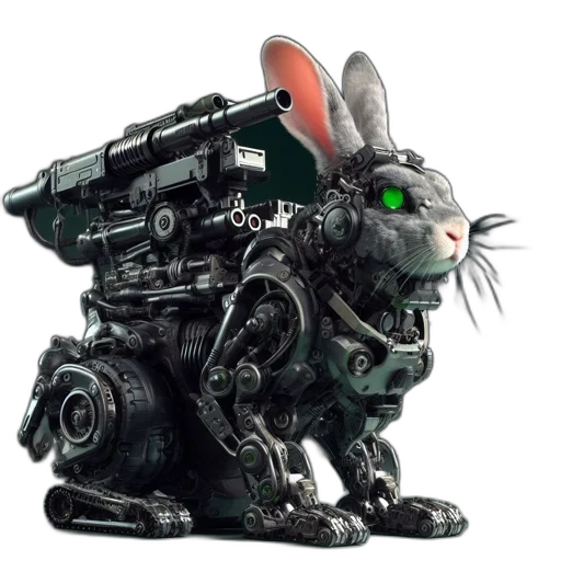 robot, animal, weapon, car transparent PNG cut-out