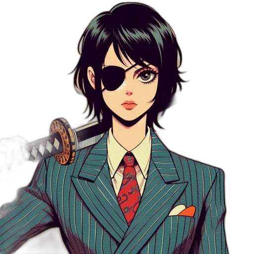 staff, jacket, cartoon, anime transparent PNG cut-out
