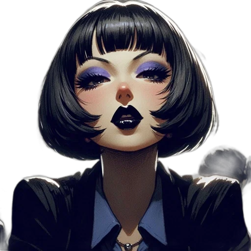 mask, face, staff, comic book art transparent PNG cut-out