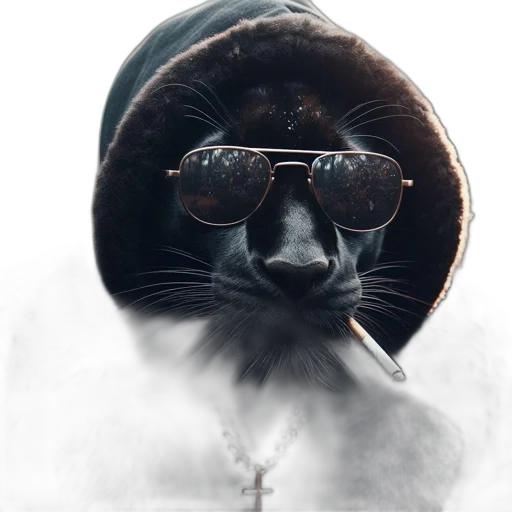 hat, animal, mask, jacket transparent PNG cut-out