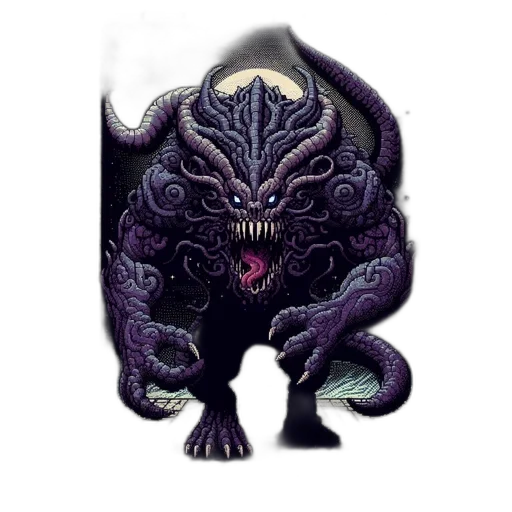 creature, dragon, animal, staff transparent PNG cut-out