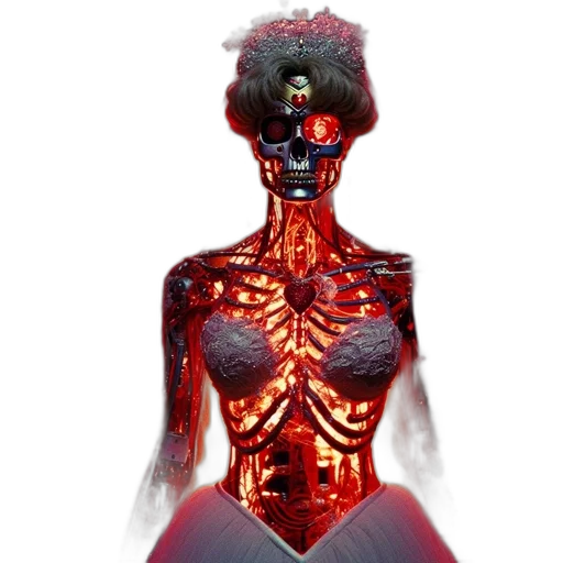 mask, dress, creature, robot transparent PNG cut-out