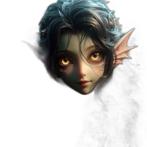 face, mask, dragon, creature transparent PNG cut-out