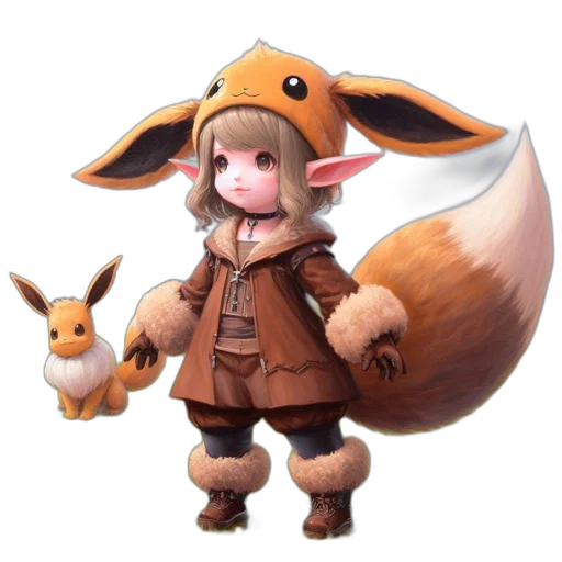 staff, animal, creature, hat transparent PNG cut-out