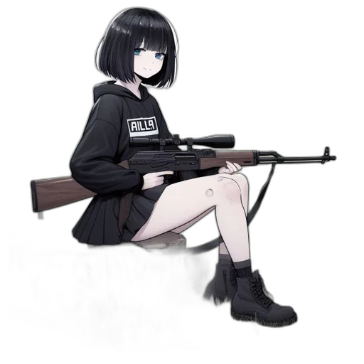 weapon, jacket, animal, dress transparent PNG cut-out