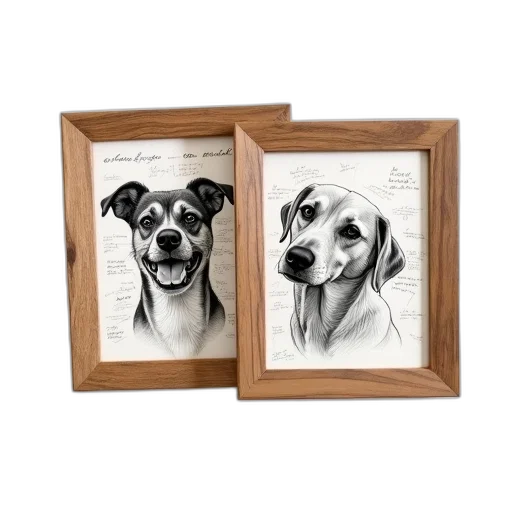 photorealistic, pencil sketch, two, identical transparent PNG cut-out