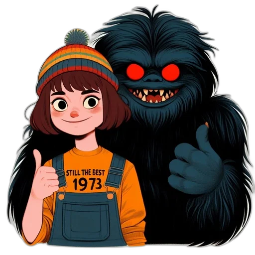 creature, animal, staff, mask transparent PNG cut-out