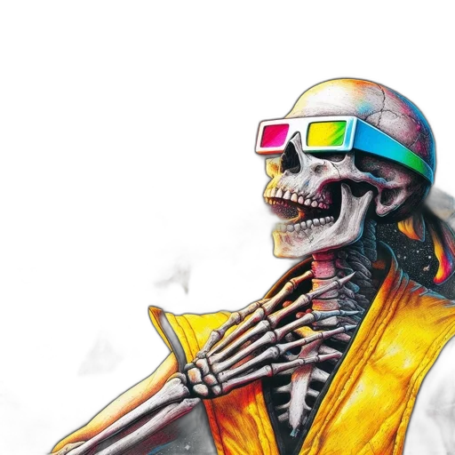 robot, jacket, mask, face transparent PNG cut-out