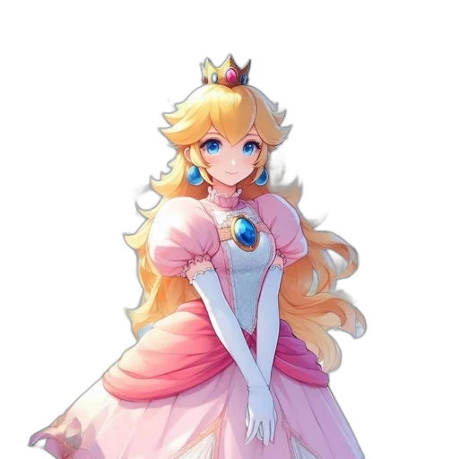 crown, dress, staff, weapon transparent PNG cut-out