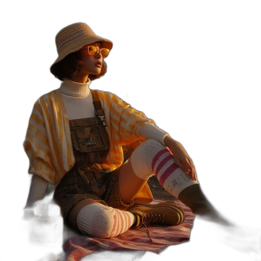 hat, staff, face, mask transparent PNG cut-out