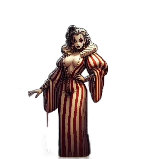 dress, concept art, fantasy art, 3d render transparent PNG cut-out