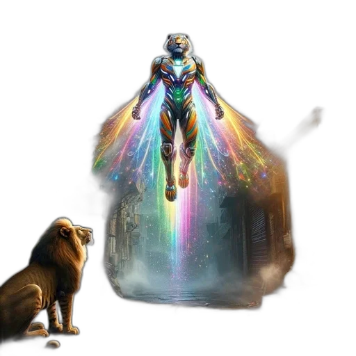 creature, animal, robot, concept art transparent PNG cut-out