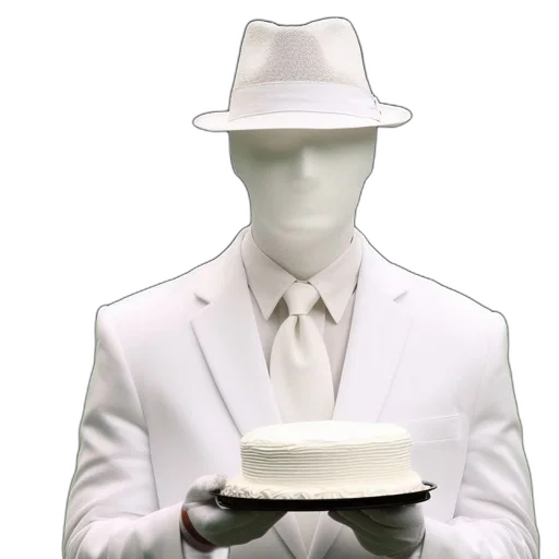 hat, mask, jacket, robot transparent PNG cut-out