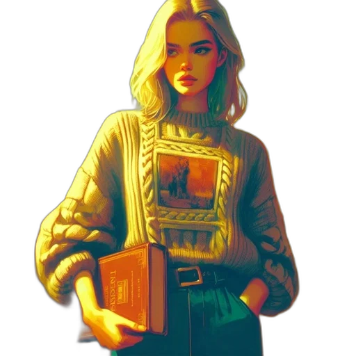 jacket, dress, staff, jewelry transparent PNG cut-out