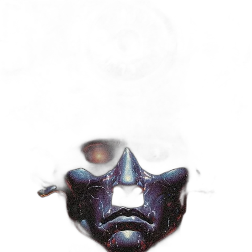 mask, face, robot, crown transparent PNG cut-out
