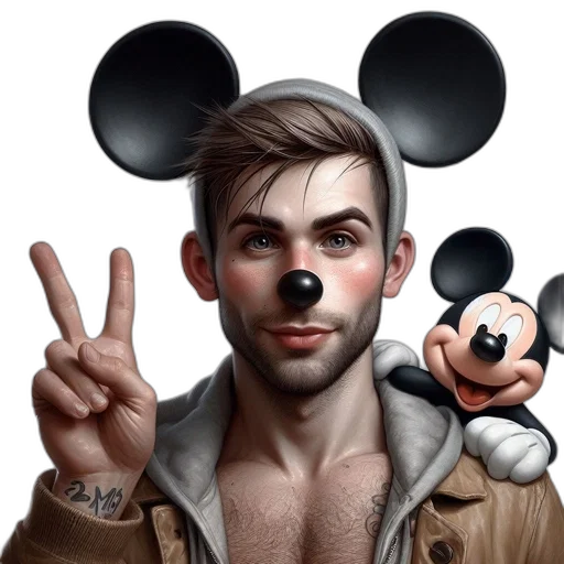 animal, jacket, mask, face transparent PNG cut-out