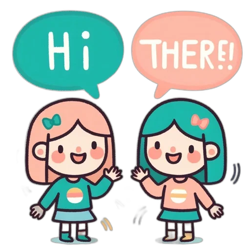 cartoon, concept art, anime, two transparent PNG cut-out