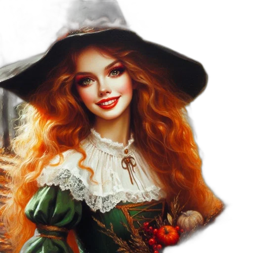 dress, fantasy art, oil painting, photorealistic transparent PNG cut-out
