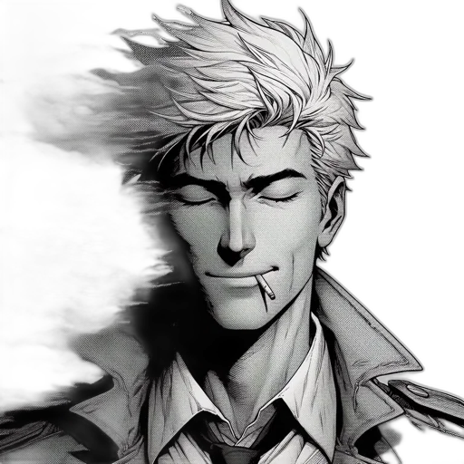face, jacket, staff, mask transparent PNG cut-out