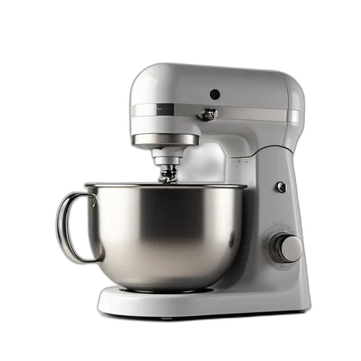 robot, food, mixer, stainless transparent PNG cut-out