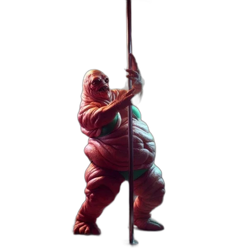 staff, animal, creature, umbrella transparent PNG cut-out