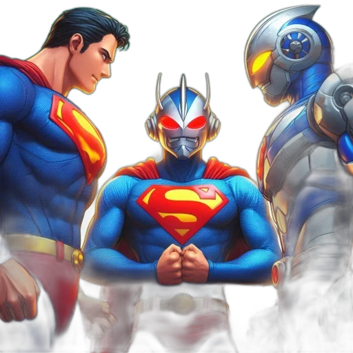 comic book art, concept art, fantasy art, 3d render transparent PNG cut-out