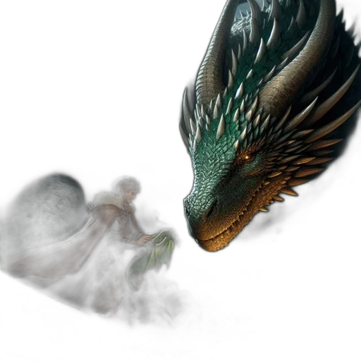 dragon, creature, animal, weapon transparent PNG cut-out