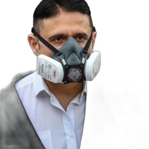 mask, face, cyberpunk, photorealistic transparent PNG cut-out