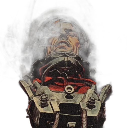 weapon, jacket, mask, face transparent PNG cut-out