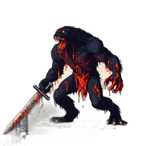 creature, staff, animal, weapon transparent PNG cut-out