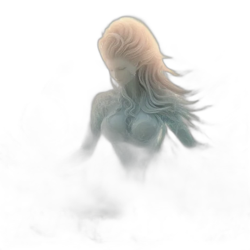 hair, creature, mask, face transparent PNG cut-out