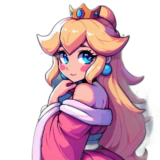 crown, dress, staff, face transparent PNG cut-out