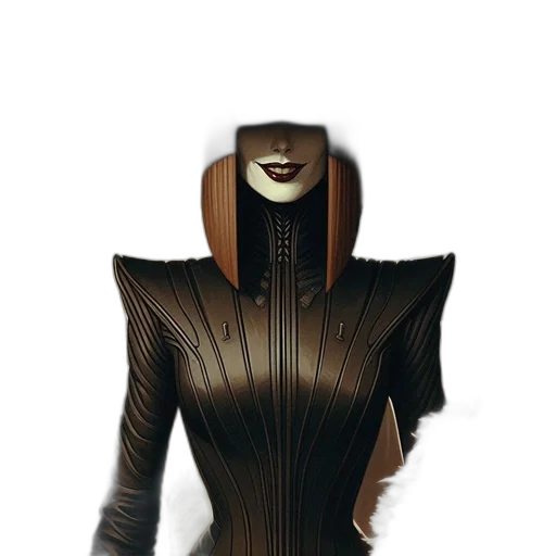 dress, mask, robot, face transparent PNG cut-out