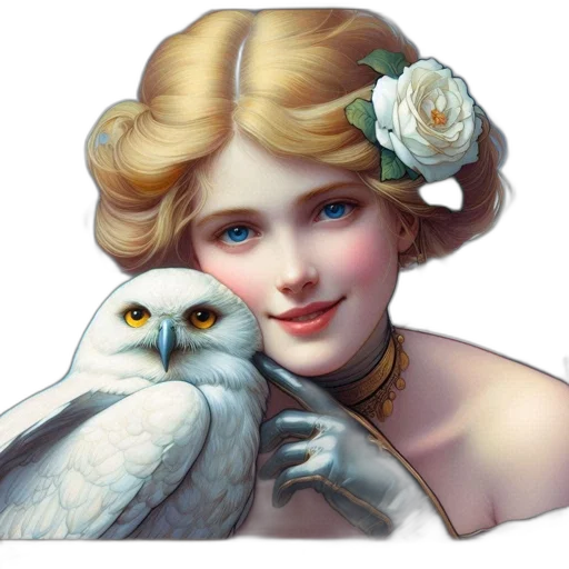 face, crown, jewelry, fantasy art transparent PNG cut-out