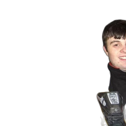 jacket, face, staff, robot transparent PNG cut-out