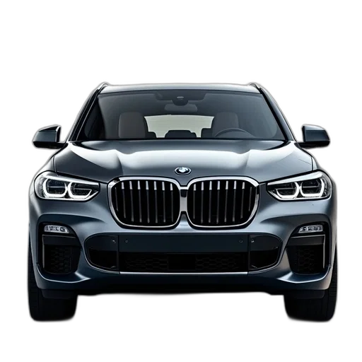 car, 3d render, photorealistic, bmw transparent PNG cut-out