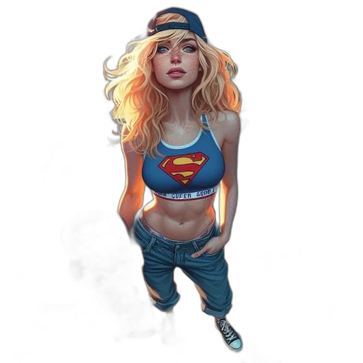 comic book art, concept art, fantasy art, pixel art transparent PNG cut-out