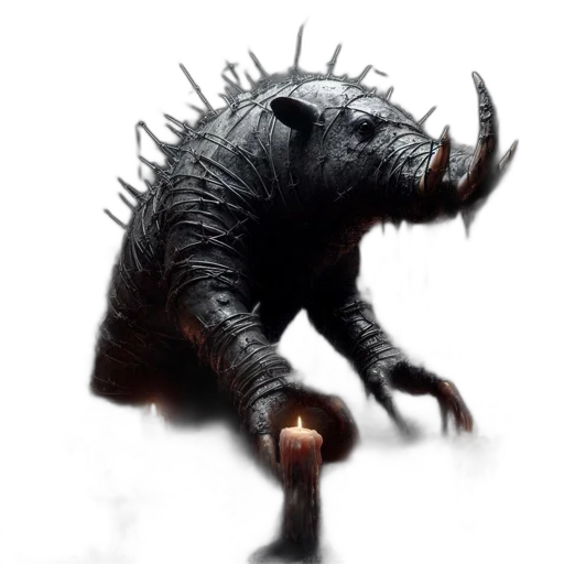 creature, animal, dragon, weapon transparent PNG cut-out