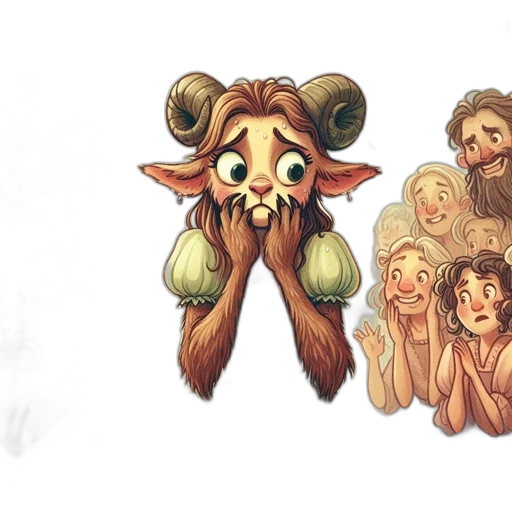 creature, concept art, fantasy art, watercolor transparent PNG cut-out