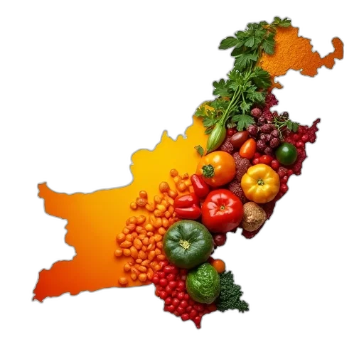 food, map, shows, importance transparent PNG cut-out