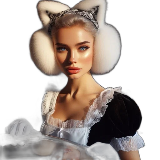 hat, dress, crown, face transparent PNG cut-out