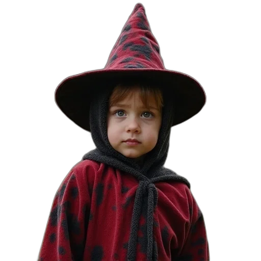 hat, staff, dragon, face transparent PNG cut-out