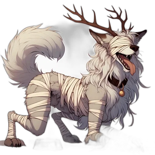 creature, staff, animal, concept art transparent PNG cut-out
