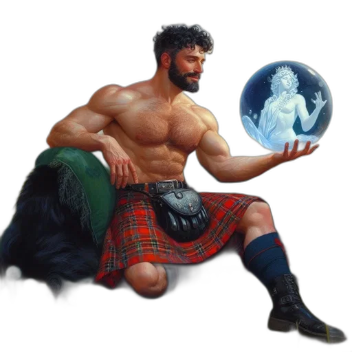 fantasy art, concept art, comic book art, oil painting transparent PNG cut-out