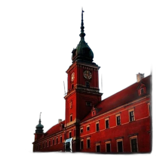 building, staff, umbrella, hat transparent PNG cut-out