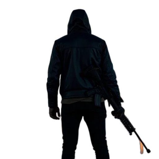 jacket, weapon, staff, sword transparent PNG cut-out
