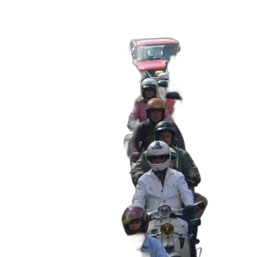 robot, staff, mask, jacket transparent PNG cut-out