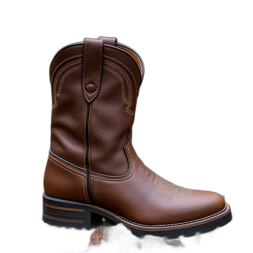 shoes, photorealistic, 3d render, ariat transparent PNG cut-out