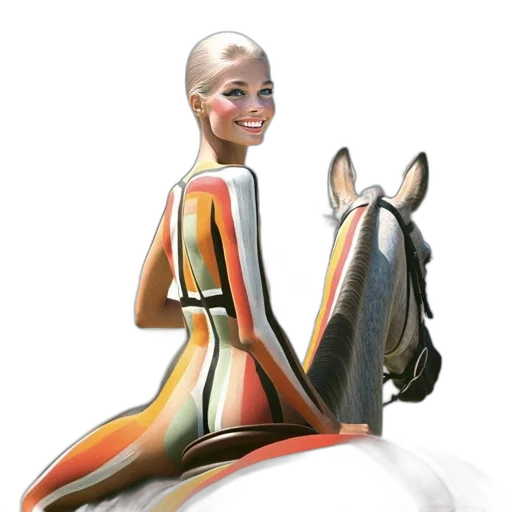 dress, animal, hair, robot transparent PNG cut-out