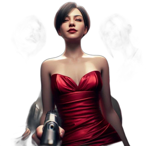 dress, weapon, concept art, fantasy art transparent PNG cut-out